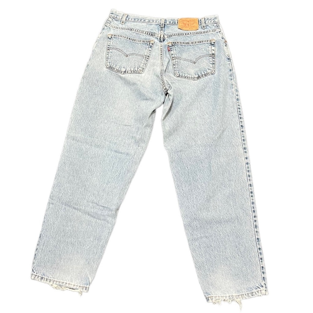 1990s LEVIS Red Tab 560 Fit Vintage Distressed Denim // Size 36